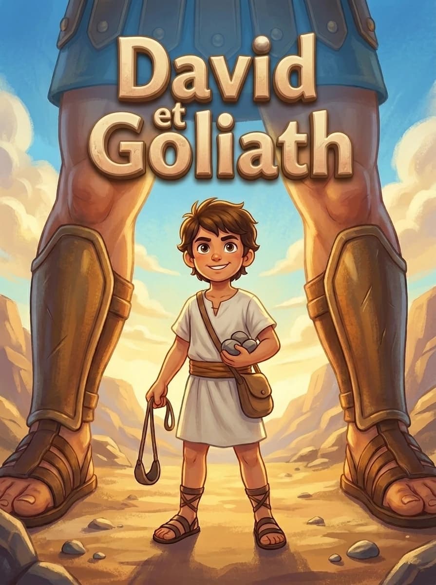 Couverture de l'histoire David et Goliath